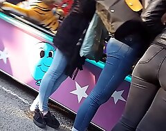 Candid tyrannical bubble butt prairie jeans