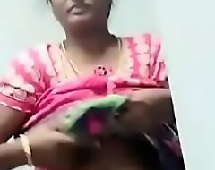 Erode kalpana Hot tamil aunty wife undress saree seduce and navel