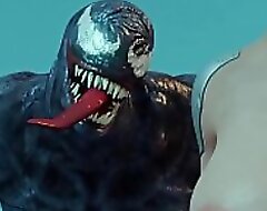 Alita sendo fodida por venom - Hentai 3D