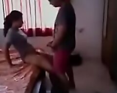 Indian brother and sister having quickie sex while parents are away