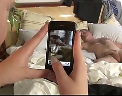 BFF sees Dads chubby horseshit while he naps