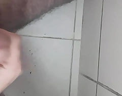 I masturbate and cum in the bathroom