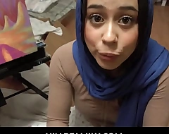 HijabFamily  - Sexy brunette Hot Hijab Stepsister Dania Vegax
