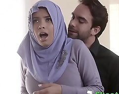 Shy Shove around Arab Teen Aaliyah Hadid Ass-Fucked Near Her Hijab
