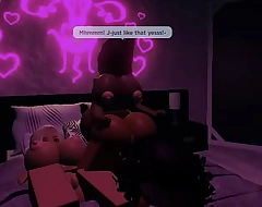 threesome with horny girls after the club (roblox)