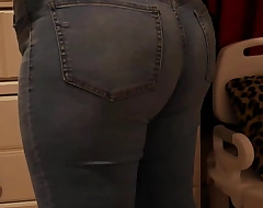 BBW Booty, Putting Panties and Jeans
