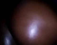 Black ass bottom gay getting drilled late at night