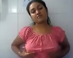Horny Pooja Removing Top Showing Bra