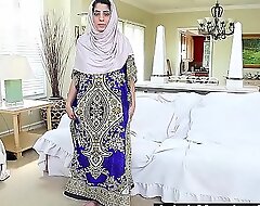 AdultMemberZone - Secluded Arab babe gives sizzling solo masturbation show